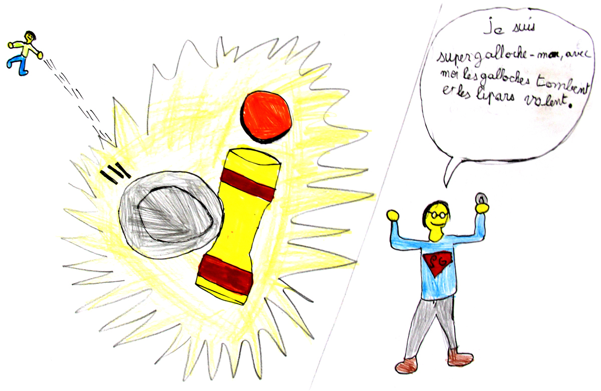dessin initiation  la galoche